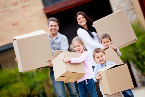 Barbican apartment moving logistics and access challenges