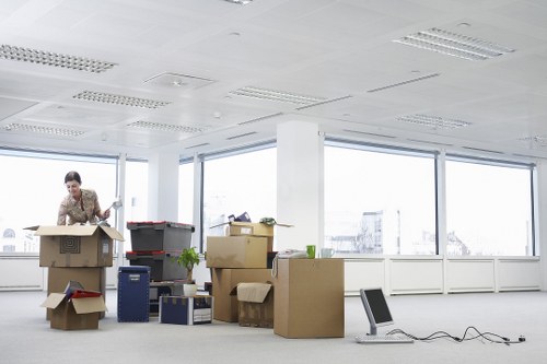 CCTV and security features used in secure storage in Barbican