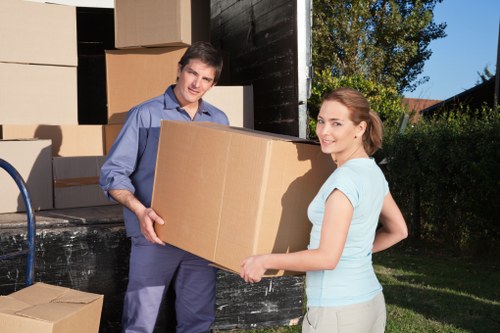 Secure mobile storage service for homes and businesses in Barbican